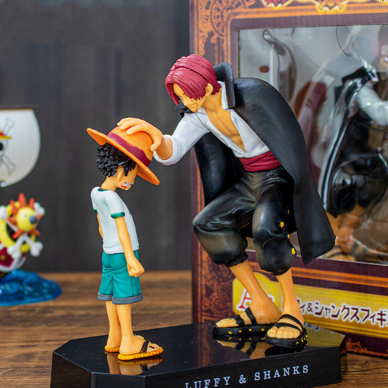 Shanks & Kid Luffy Figure - Anime Figure